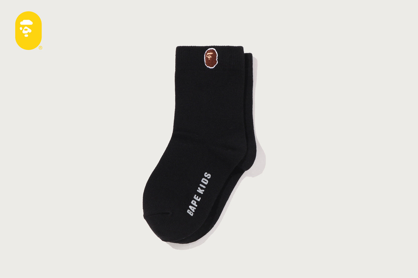 BAPE APE HEAD ONE POINT SOCKS