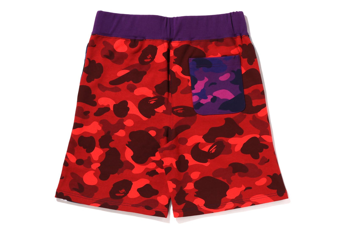 BAPE 瘋狂迷彩鯊魚運動短褲
