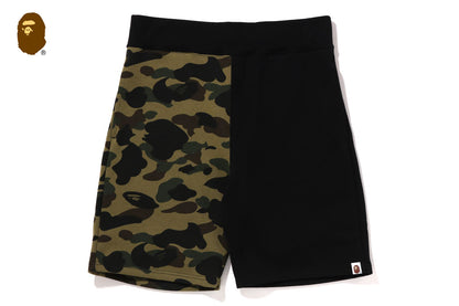 BAPE 1ST CAMO BACK SHARK SWEAT SHORTS