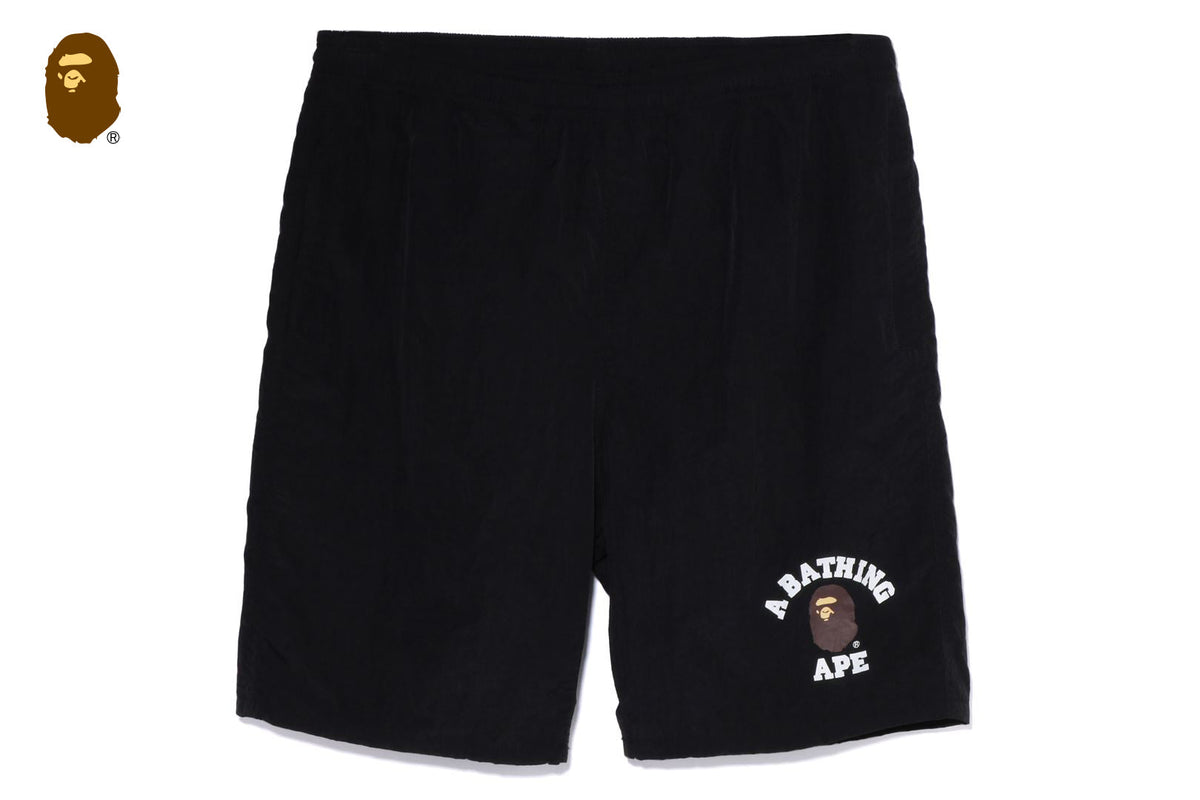 BAPE COLLEGE BEACH PANTS