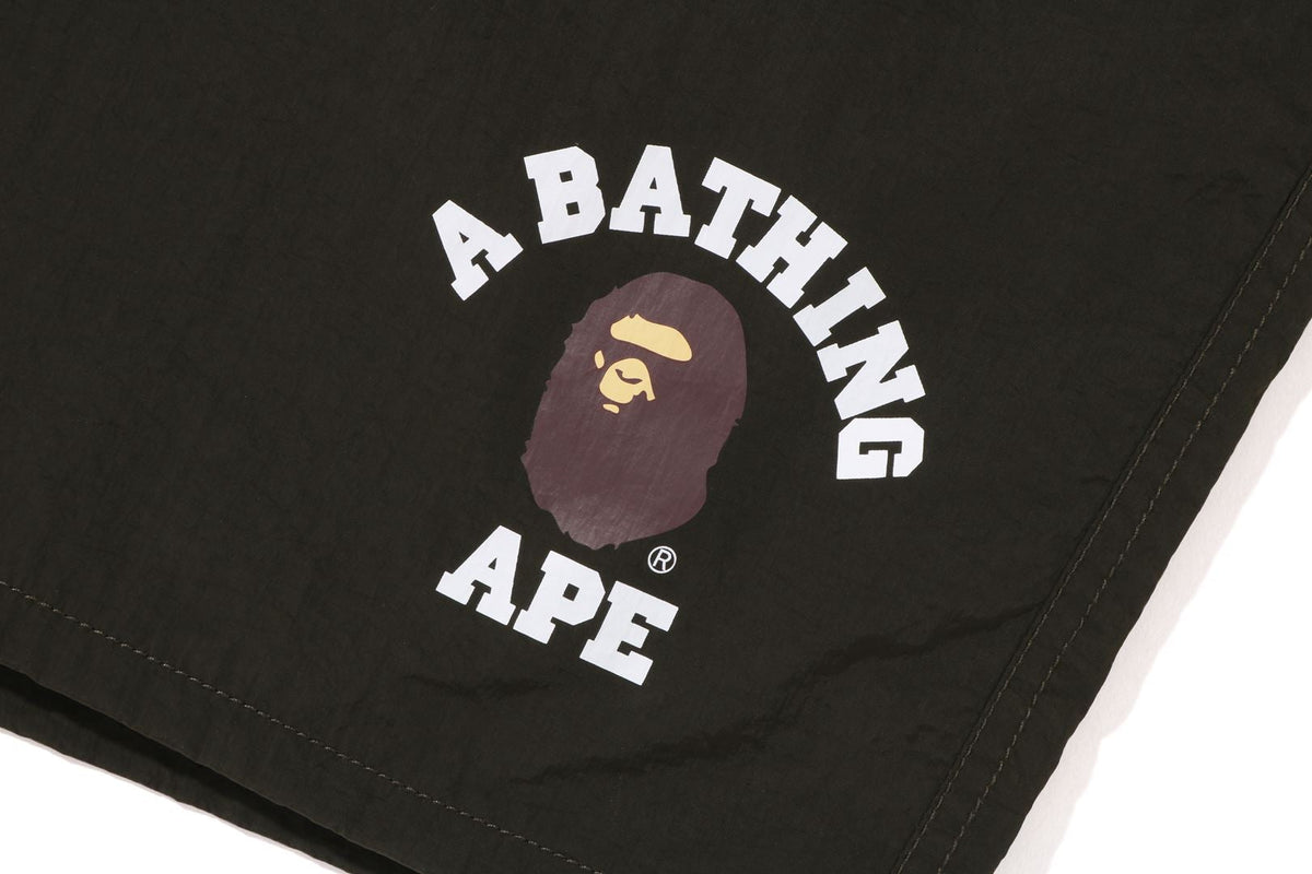 BAPE COLLEGE BEACH PANTS