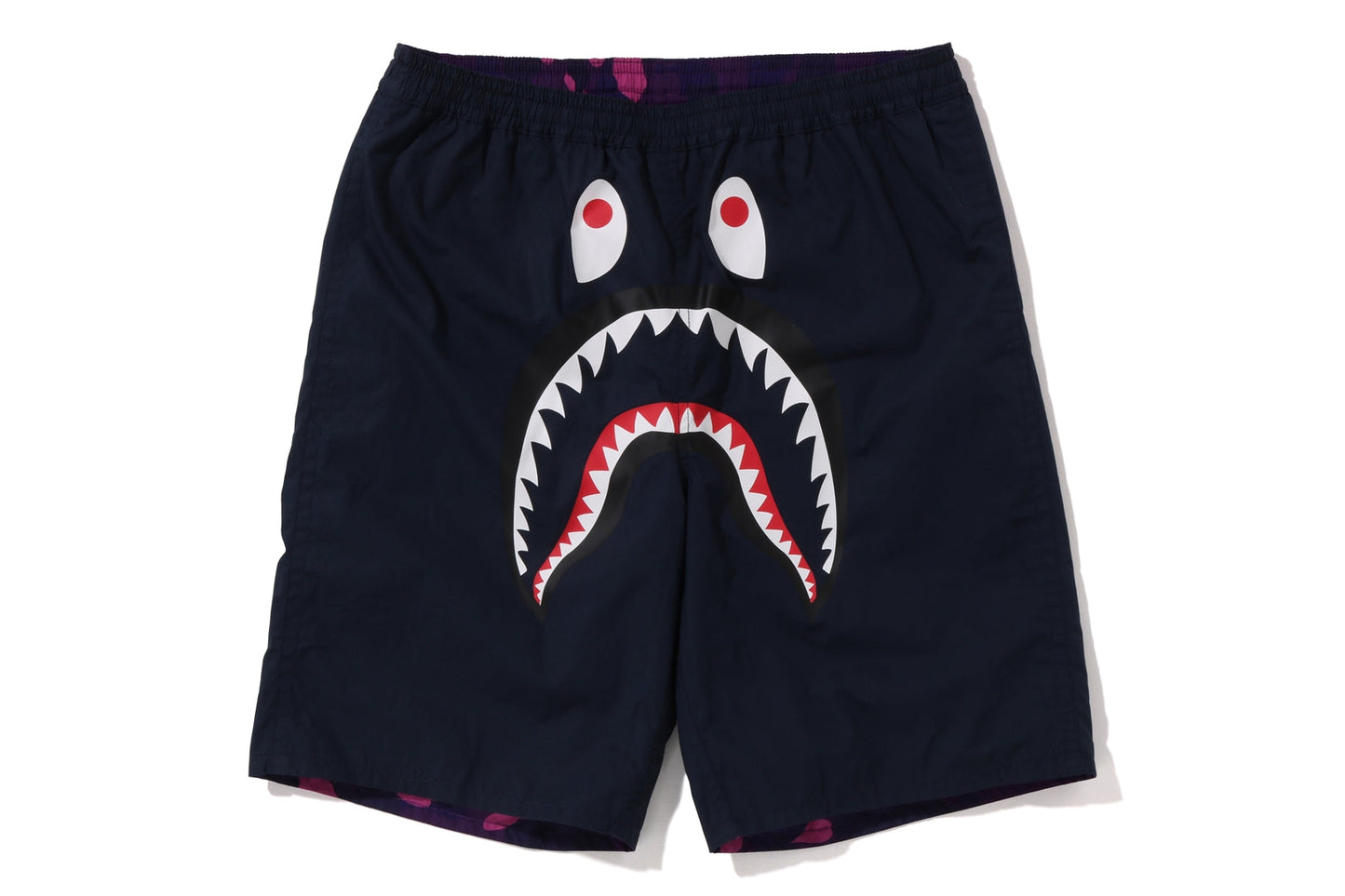 BAPE COLOR CAMO SHARK REVERSIBLE SHORTS