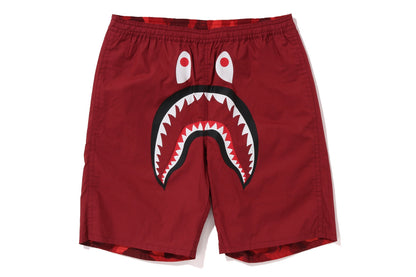 BAPE COLOR CAMO SHARK 可翻轉短褲