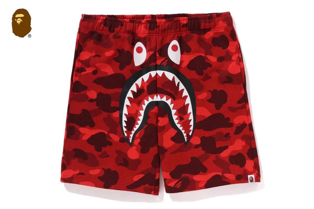 BAPE COLOR CAMO SHARK 衛衣短褲