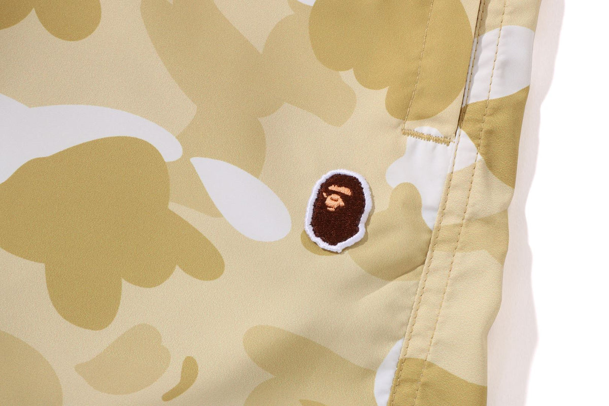 BAPE COLOR CAMO APE HEAD ONE POINT BEACH SHORTS