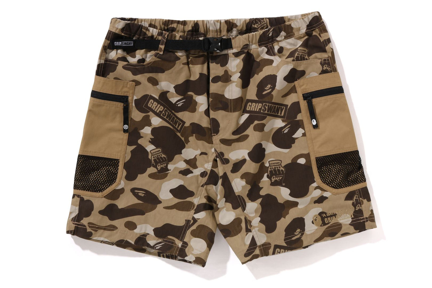 BAPE BAPE X GRIP SWANY GR CAMO 防火裝備 BUGGY 短褲