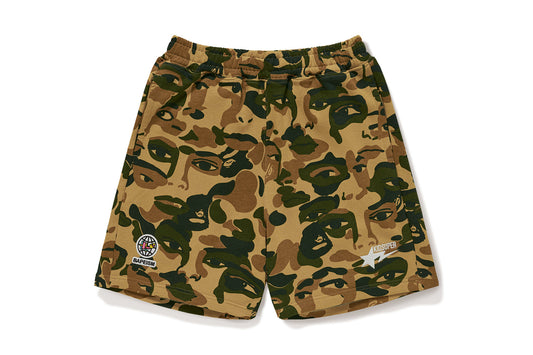 BAPE BAPE X KIDSUPER CAMO 短褲