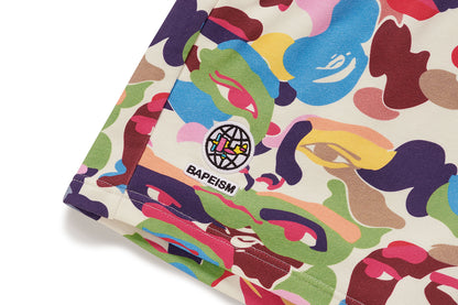 BAPE X KIDSUPER CAMO 短褲
