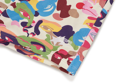 BAPE X KIDSUPER CAMO 短褲