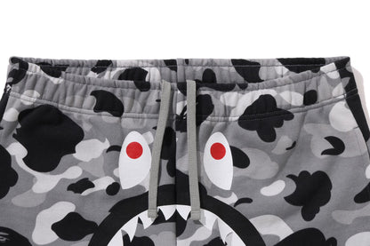 BAPE 1ST CAMO SHARK REGULAR FIT SWEAT SHORTS