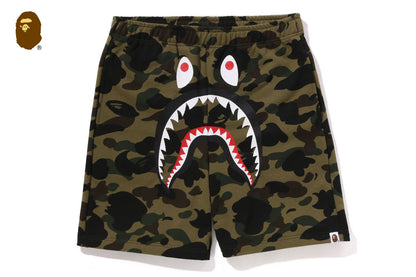 BAPE 1ST CAMO SHARK REGULAR FIT SWEAT SHORTS