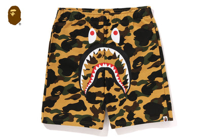 BAPE 1ST CAMO SHARK REGULAR FIT SWEAT SHORTS