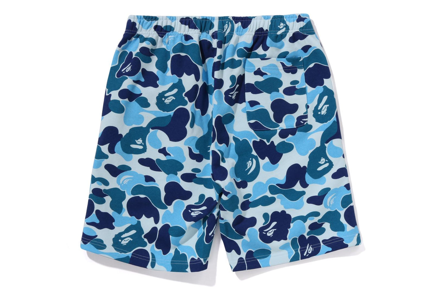 BAPE ABC CAMO SHARK SWEAT SHORTS