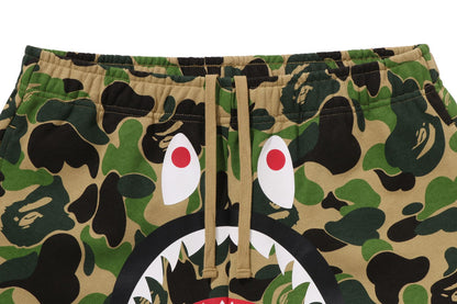 BAPE ABC CAMO SHARK SWEAT SHORTS