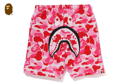 BAPE ABC CAMO SHARK SWEAT SHORTS