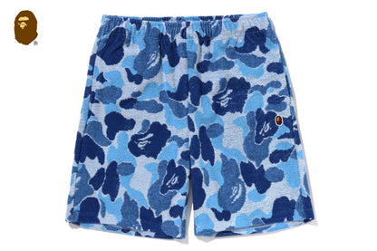 BAPE ABC CAMO PILE ONE POINT SWEAT SHORTS
