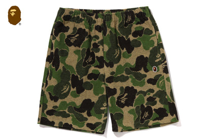 BAPE ABC CAMO PILE ONE POINT SWEAT SHORTS