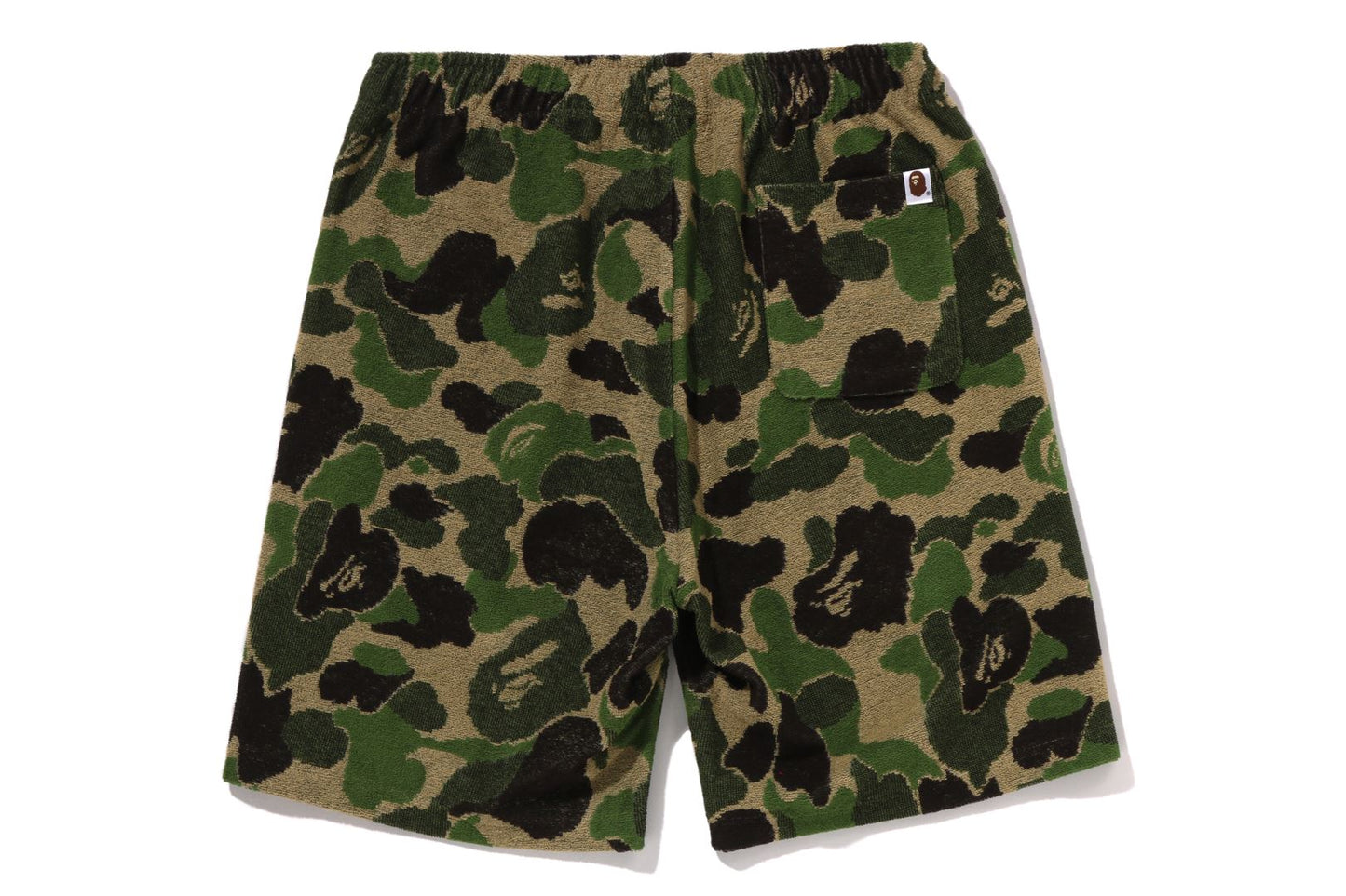 BAPE ABC CAMO PILE ONE POINT SWEAT SHORTS