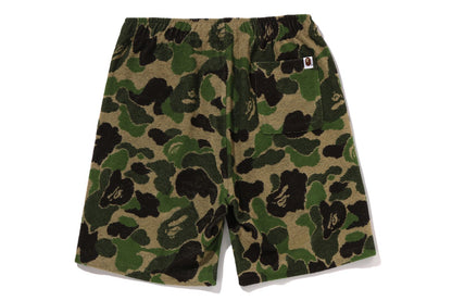 BAPE ABC CAMO PILE ONE POINT SWEAT SHORTS