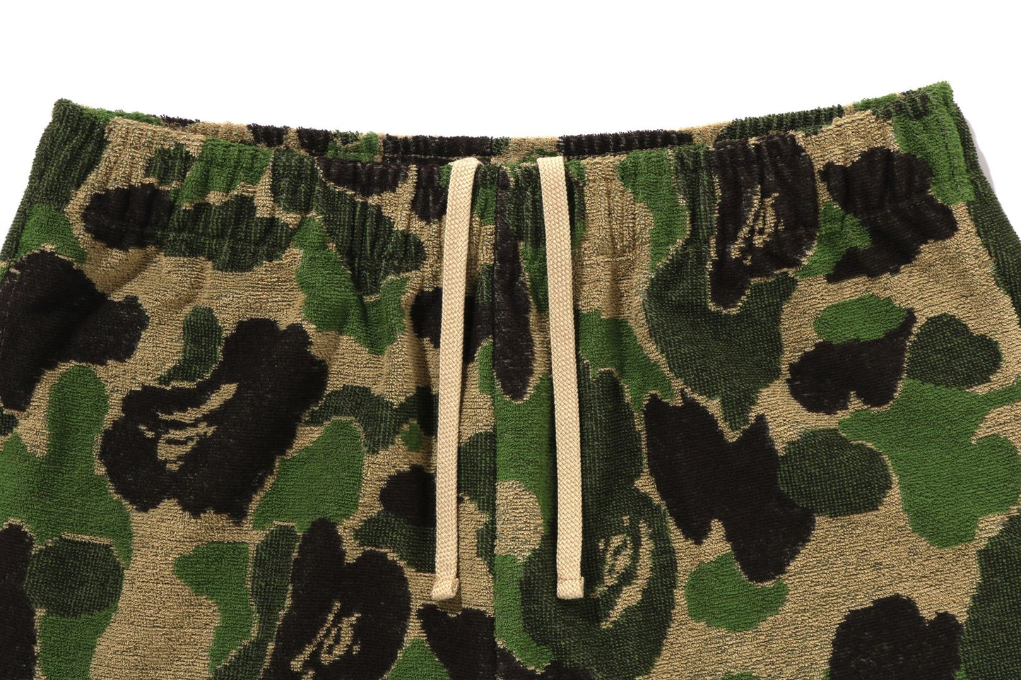 BAPE ABC CAMO PILE ONE POINT SWEAT SHORTS