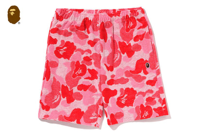 BAPE ABC CAMO PILE ONE POINT SWEAT SHORTS