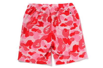 BAPE ABC CAMO PILE ONE POINT SWEAT SHORTS