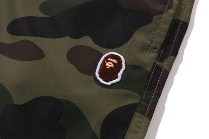 BAPE 1ST CAMO ONE POINT BEACH SHORTS