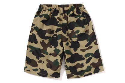 BAPE 1ST CAMO ONE POINT BEACH SHORTS