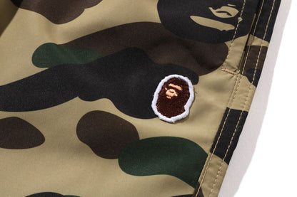 BAPE 1ST CAMO ONE POINT BEACH SHORTS