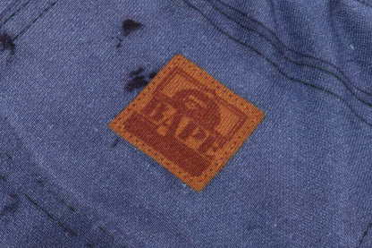 BAPE FAKE PRINT RELAXED FIT SWEAT SHORTS