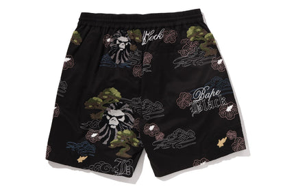 BAPE BLACK FULL EMB BONSAI SET #3
