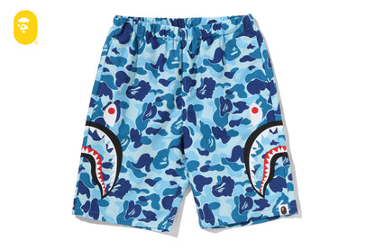 BAPE ABC CAMO 側鯊魚沙灘短褲