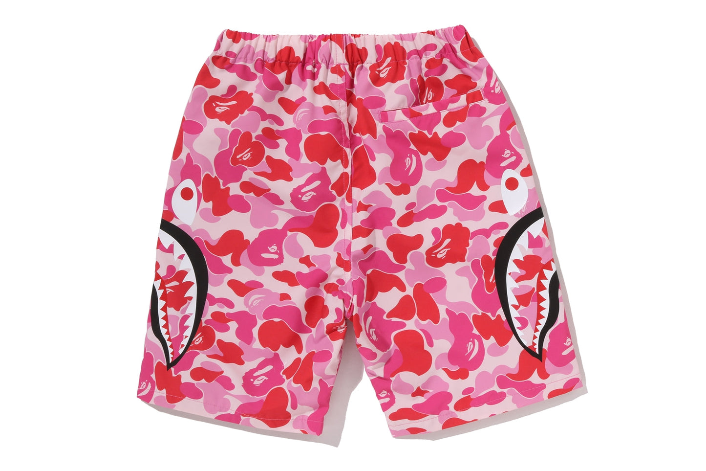 BAPE ABC CAMO 側鯊魚沙灘短褲
