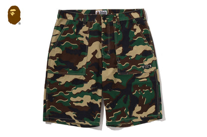 BAPE GLITCH WOODLAND CAMO 短褲