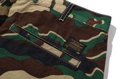 BAPE GLITCH WOODLAND CAMO 短褲