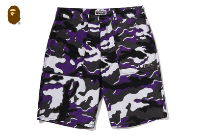 BAPE GLITCH WOODLAND CAMO 短褲