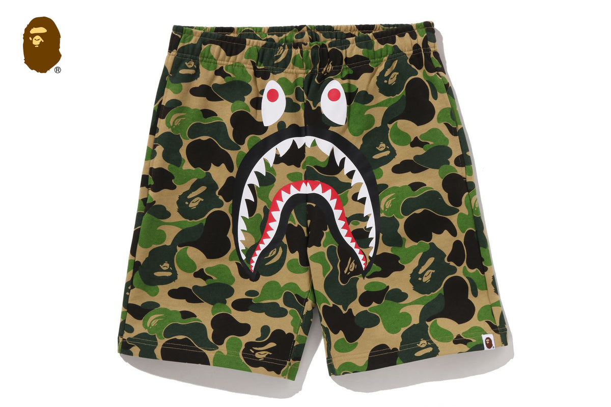 BAPE ABC CAMO SHARK 短版衛衣褲