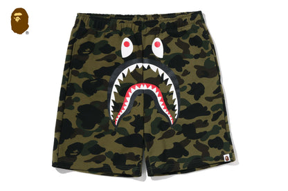 BAPE 1ST CAMO SHARK 短版運動褲