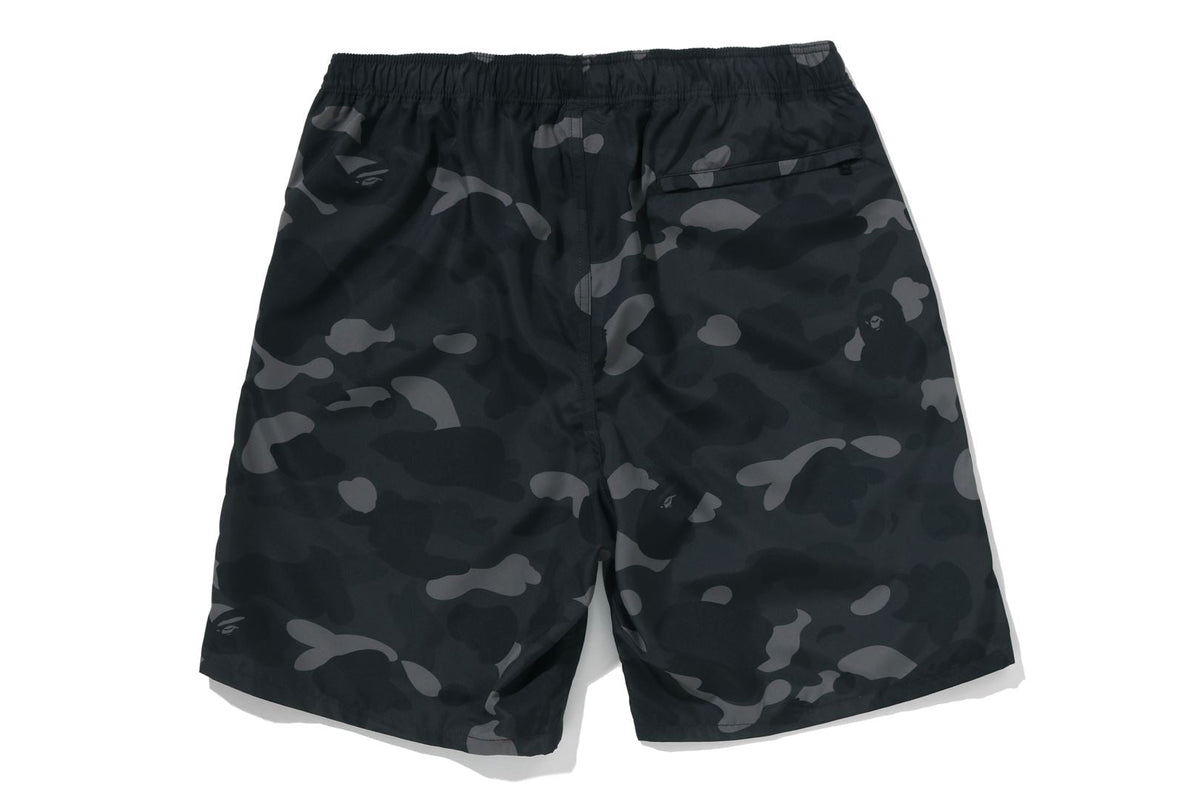BAPE COLOR CAMO APE HEAD 單點沙灘短褲