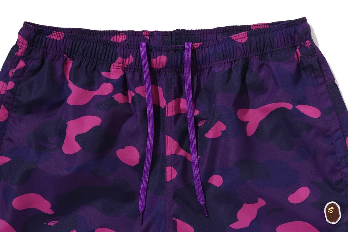 BAPE COLOR CAMO APE HEAD 單點沙灘短褲