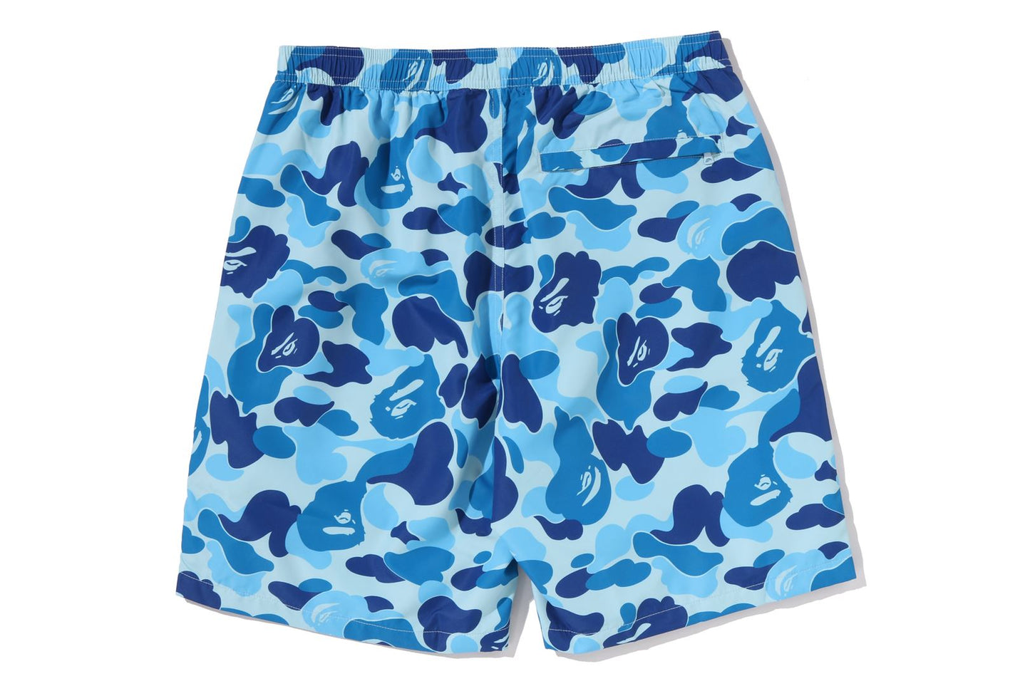 BAPE ABC CAMO APE HEAD ONE POINT BEACH SHORTS