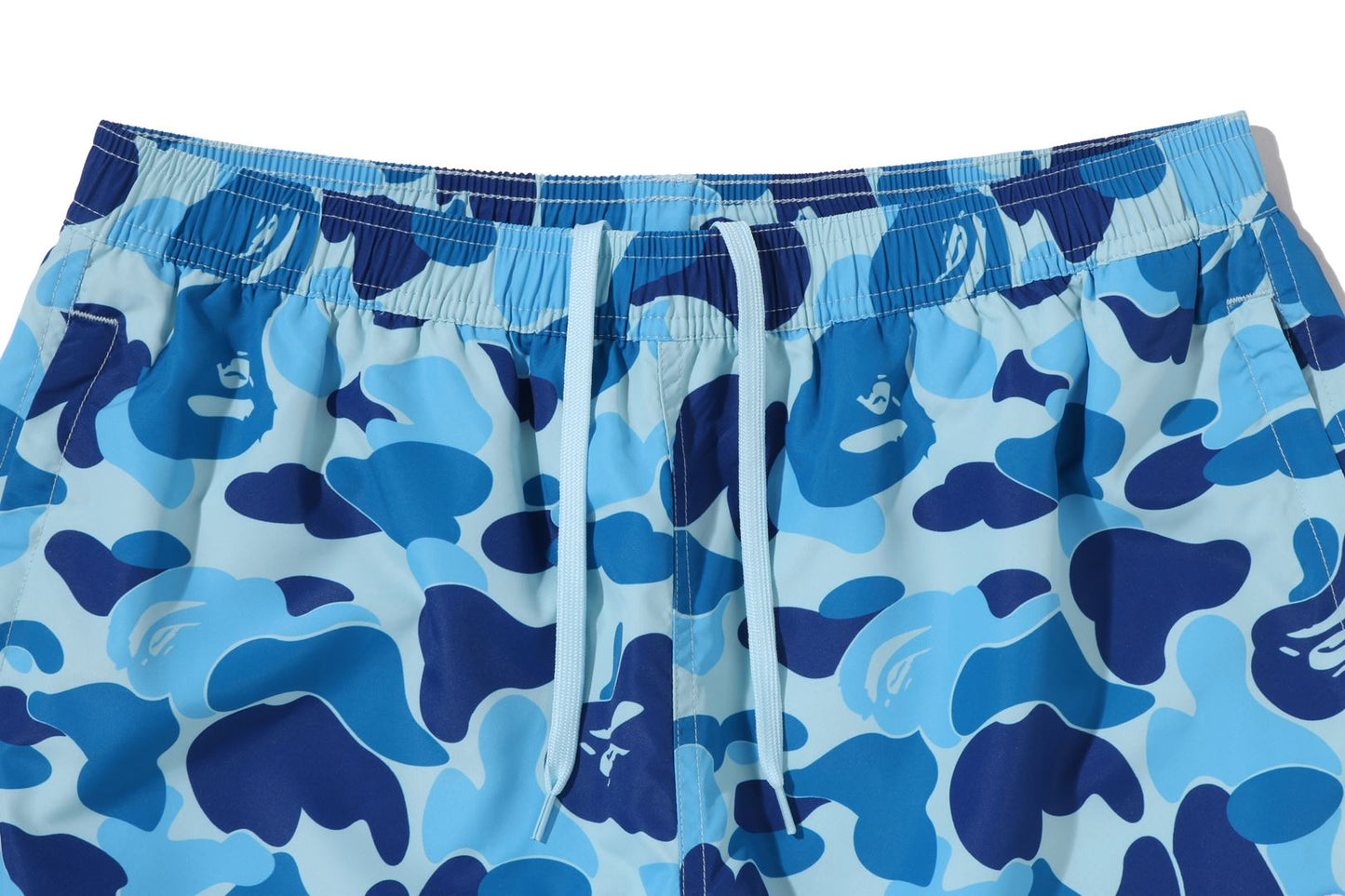 BAPE ABC CAMO APE HEAD ONE POINT BEACH SHORTS