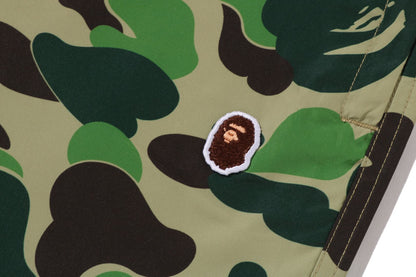 BAPE ABC CAMO APE HEAD ONE POINT BEACH SHORTS