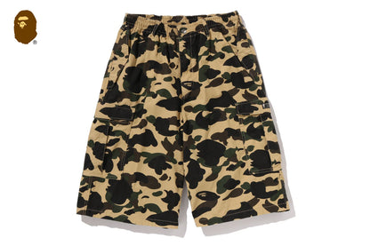 BAPE 1ST CAMO RIPSTOP CARGO SHORTS