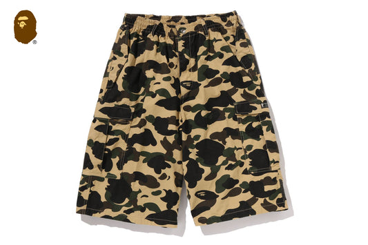 BAPE 1ST CAMO RIPSTOP CARGO SHORTS