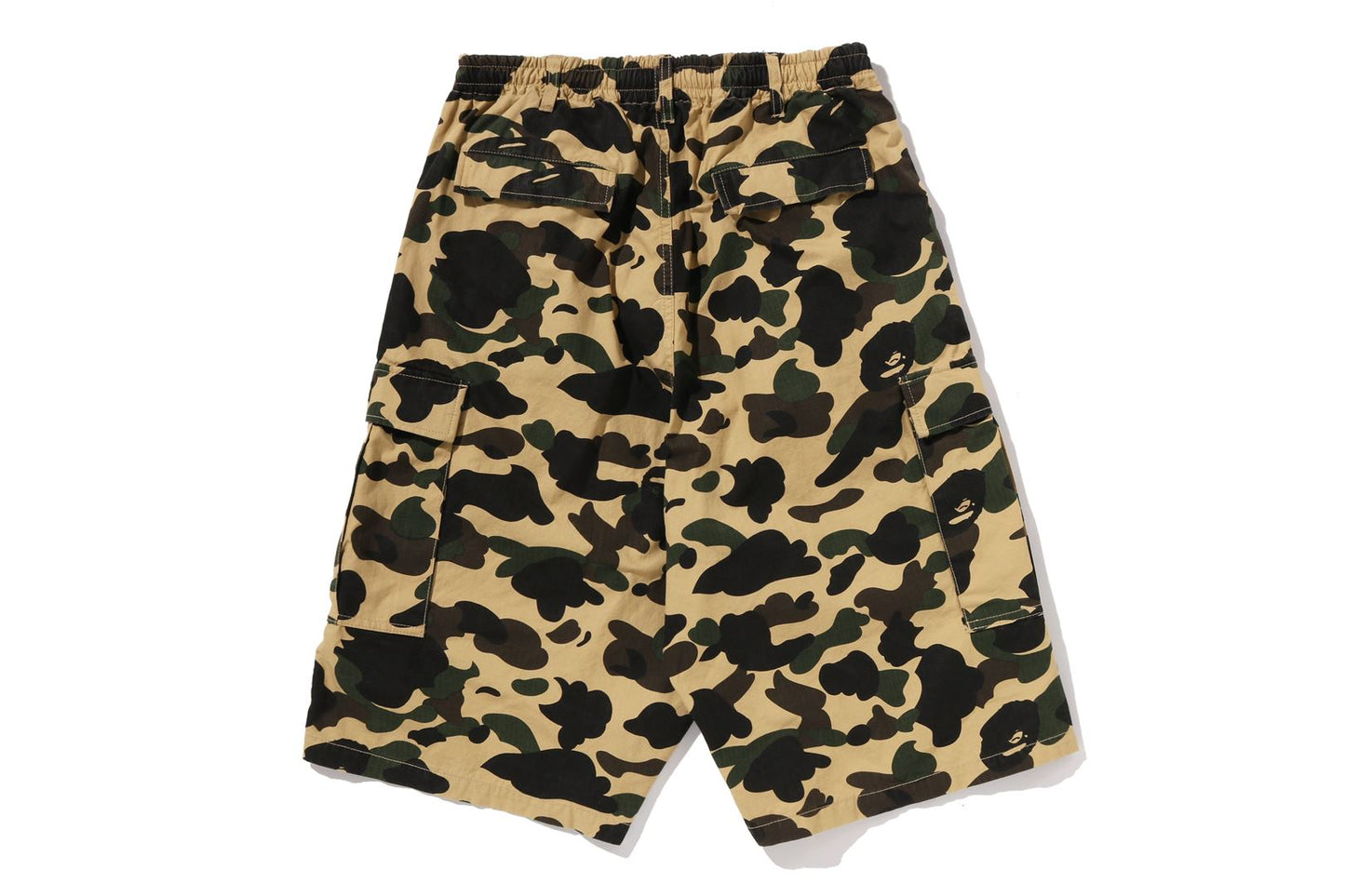 BAPE 1ST CAMO RIPSTOP CARGO SHORTS