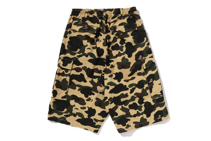 BAPE 1ST CAMO RIPSTOP CARGO SHORTS
