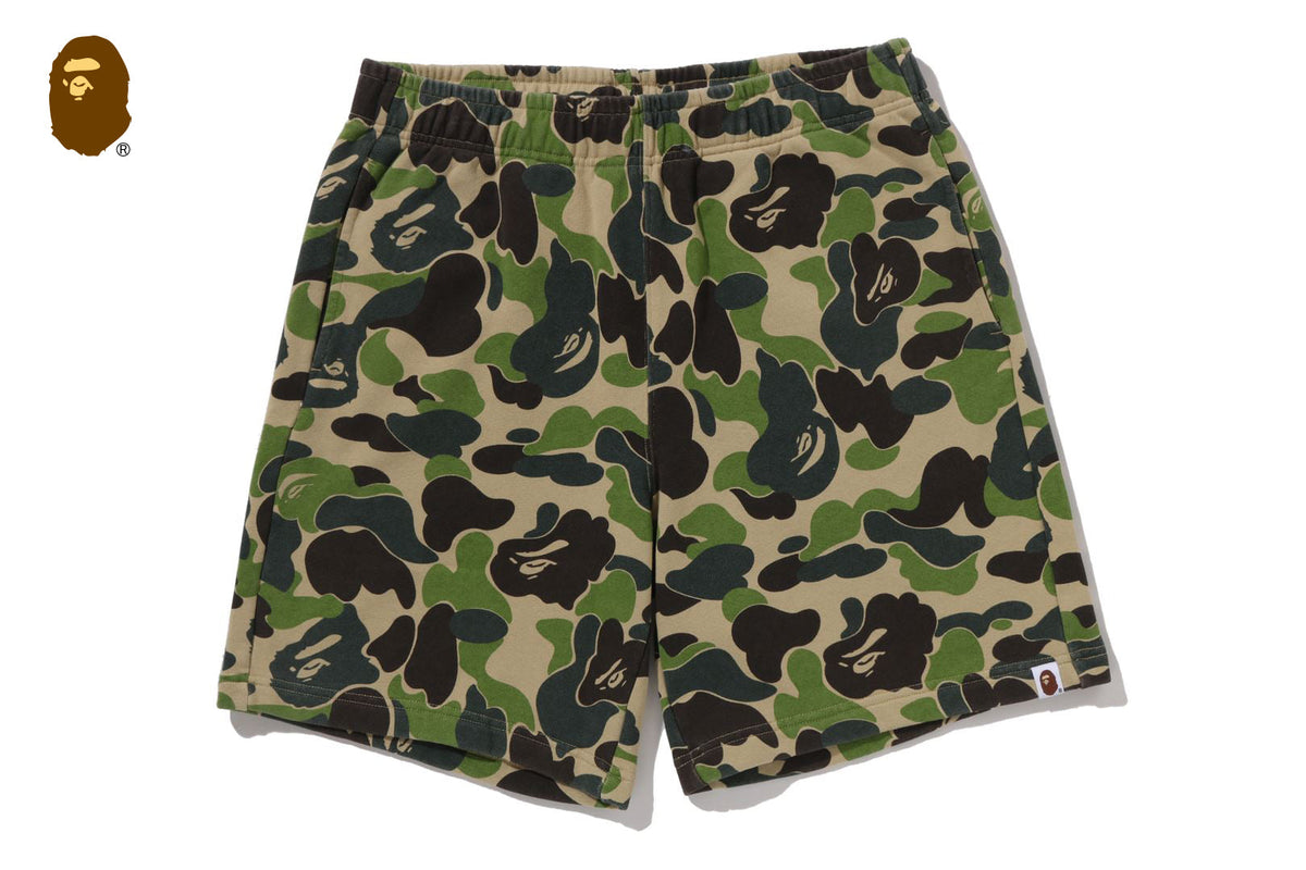 BAPE ABC CAMO 迷彩運動短褲