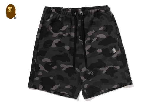 BAPE 彩色迷彩金屬猿頭鬆身短褲
