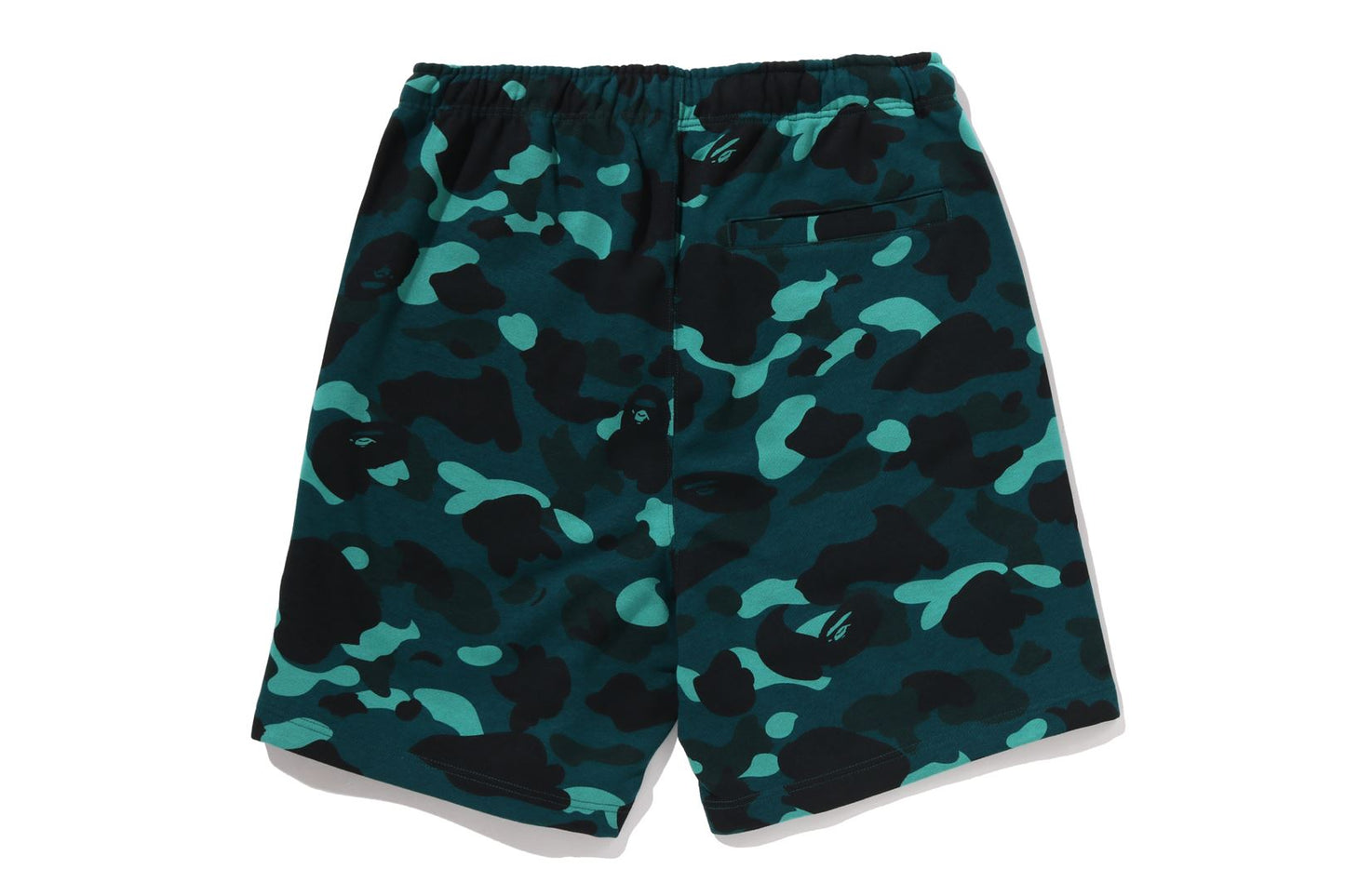 BAPE 彩色迷彩金屬猿頭鬆身短褲